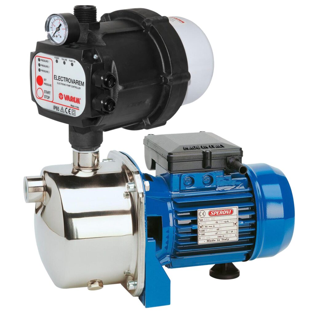 Speroni KPM50 BR Water Booster Pump for Clear water 554 GPH 1/2HP