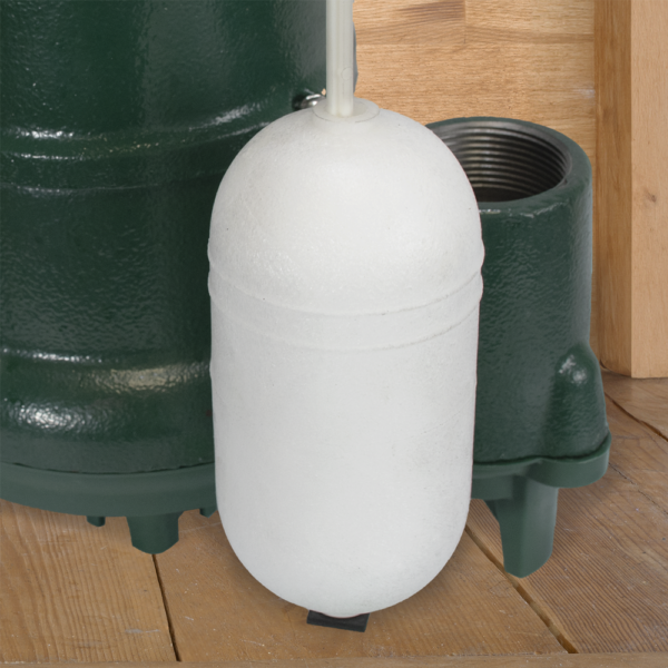 ZOELLER Automatic Sump Pump 1/2 HP, 72gpm @ 5 Ft. of Head,115V, 1Phase, Model M98 with 25ft. Cord - Image 2