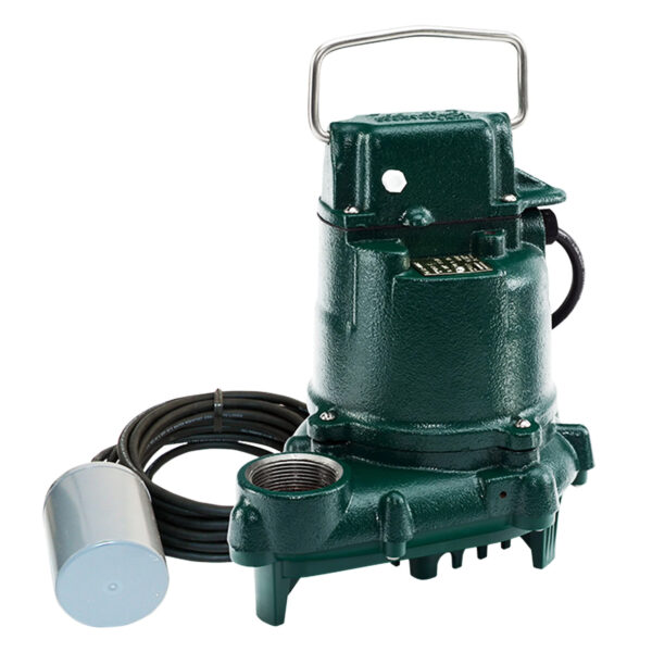 ZOELLER Sump Effluent Pump  3/10 HP, 42gpm @ 5 Ft. of Head,115V, 1Phase, Model BN53 with 25ft. Cord