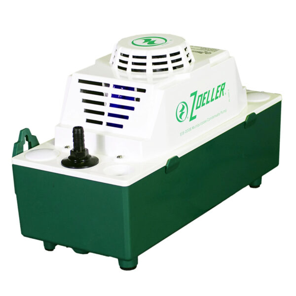 ZOELLER Standard Condensate Pump 1/30 HP, 1.8 gpm @ 3 Ft. of Head,115V, 1Phase, Model M519 with 6' Cord and 4 Inlets